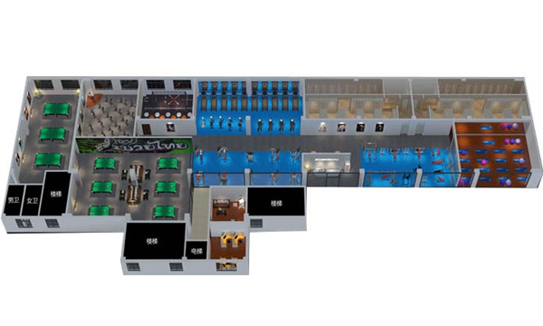 1200平方健身房配置方案-广西快盈VIII体育健身器材有限公司 1200平方健身房配置方案-广西快盈VIII体育健身器材有限公司
