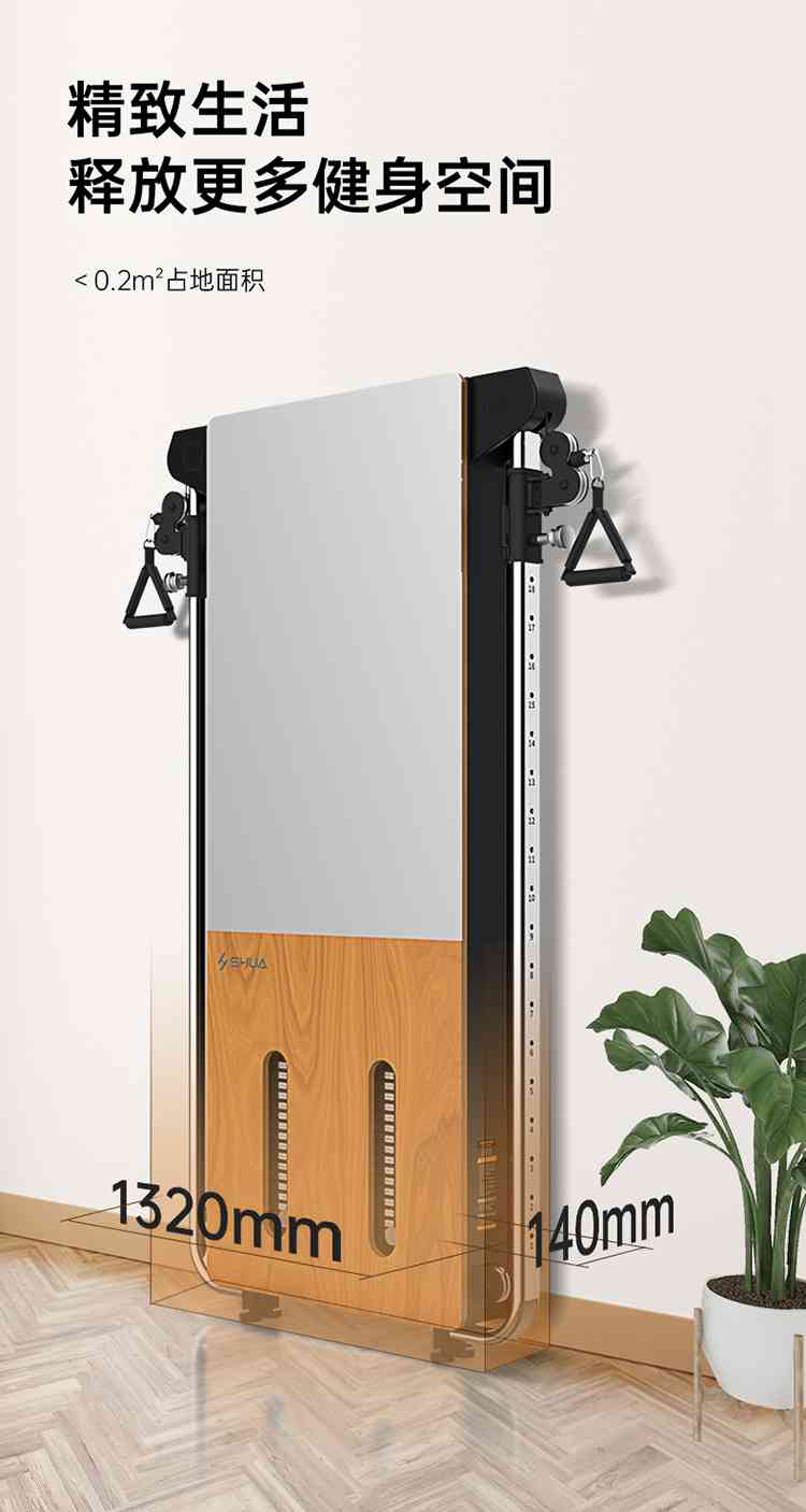 SH-G699 壁挂式拉绳训练器-广西快盈VIII体育健身器材有限公司